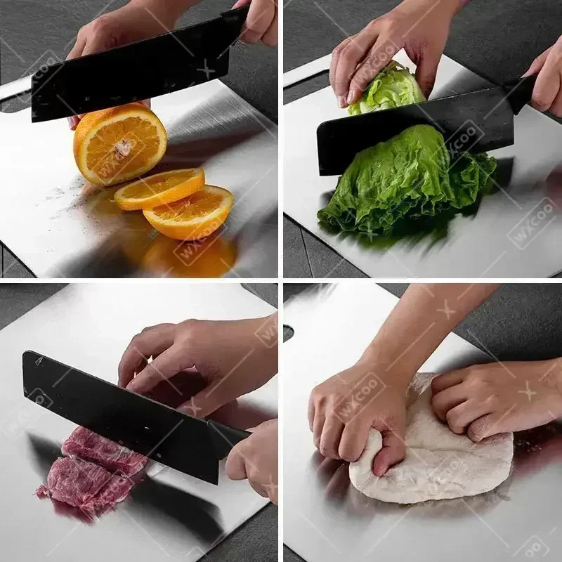 WXCOO Tabla de cortar de acero - Baby Food Vegetables reseña y precio