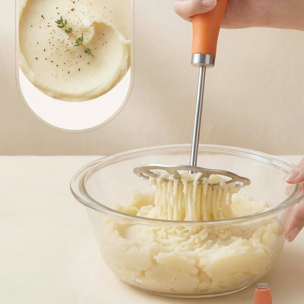 Triturador de patatas de acero - Baby Food Vegetables reseña y precio