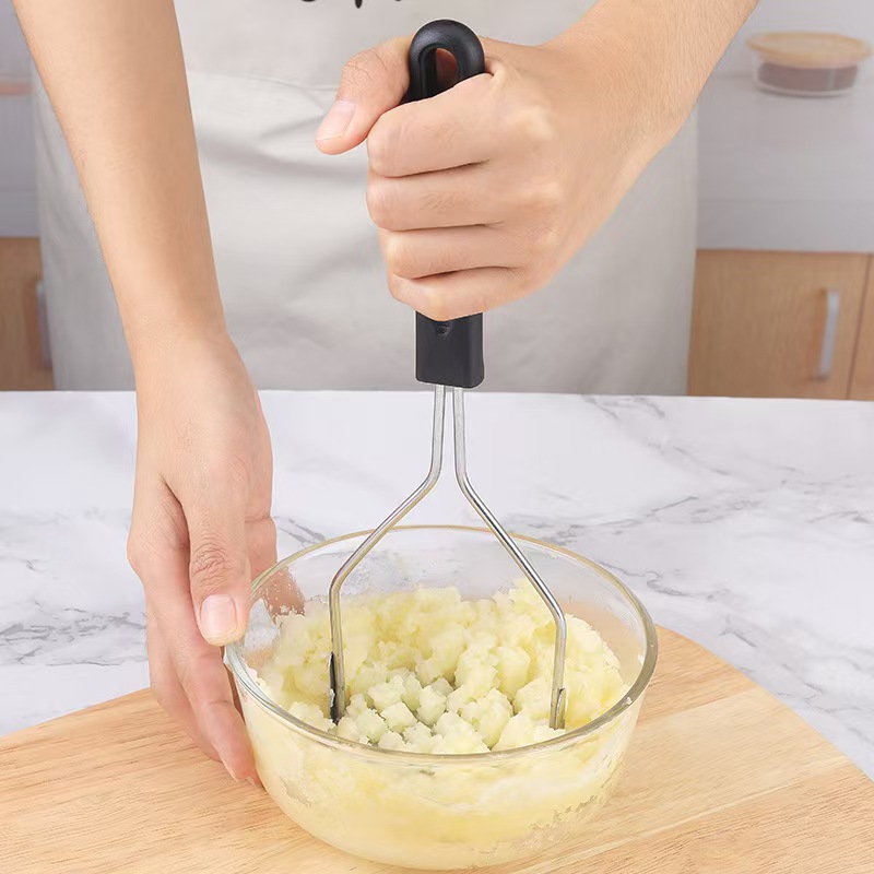 Empujador de patatas de acero  - Baby Food Vegetables reseña y precio